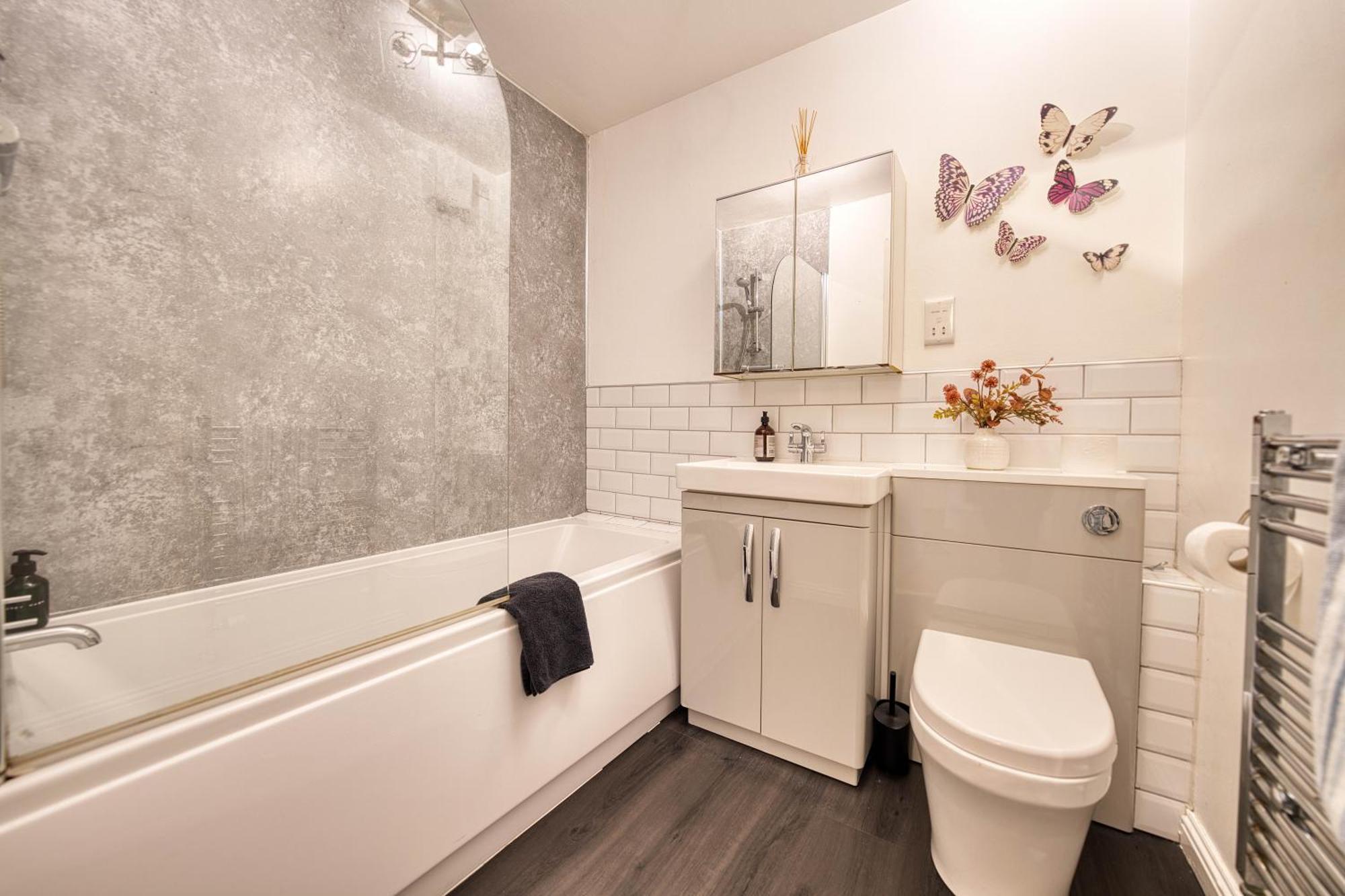 グラスゴーModern 2 Bed Flat With Free Parkingアパートメント エクステリア 写真