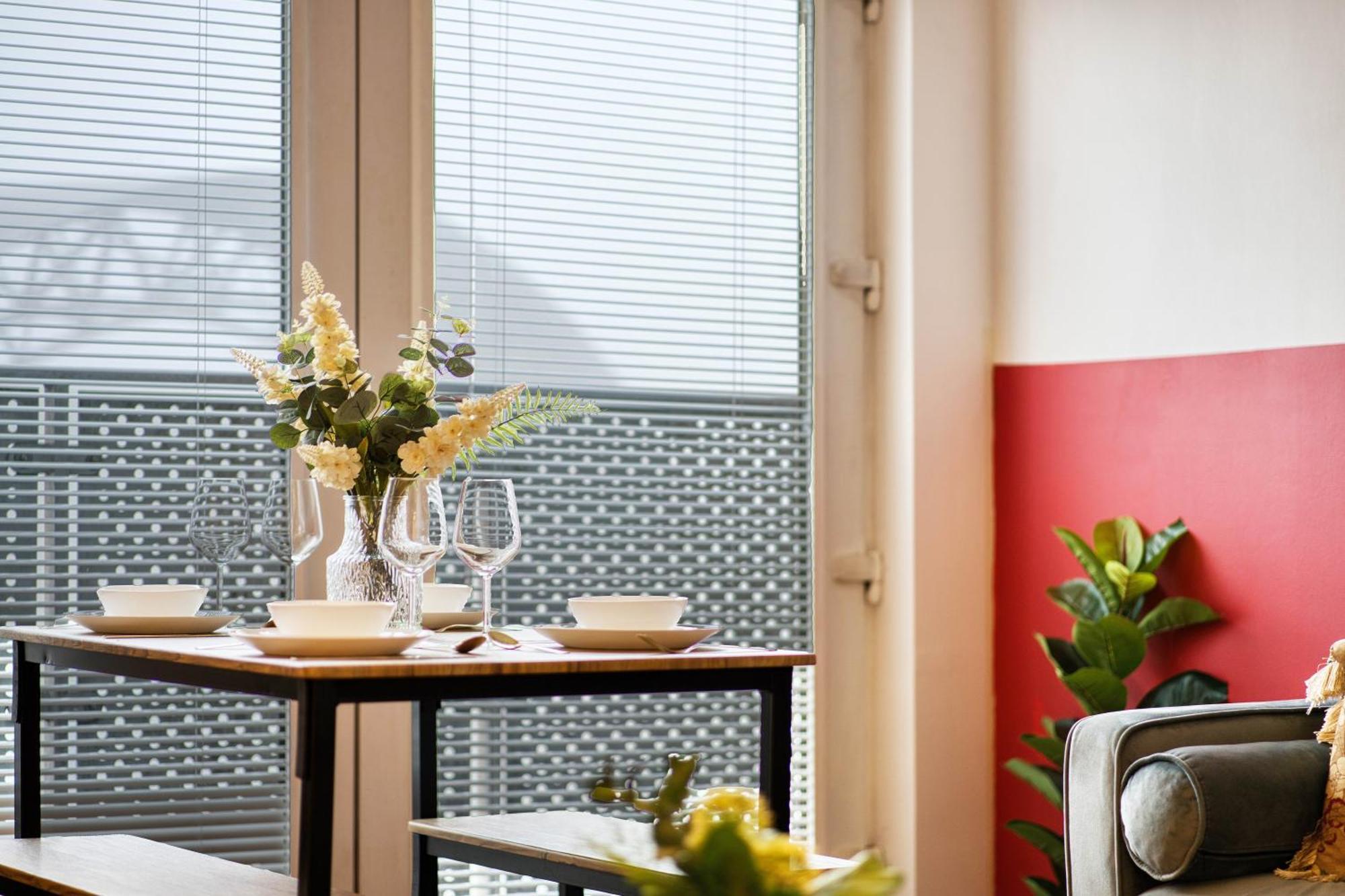 グラスゴーModern 2 Bed Flat With Free Parkingアパートメント エクステリア 写真