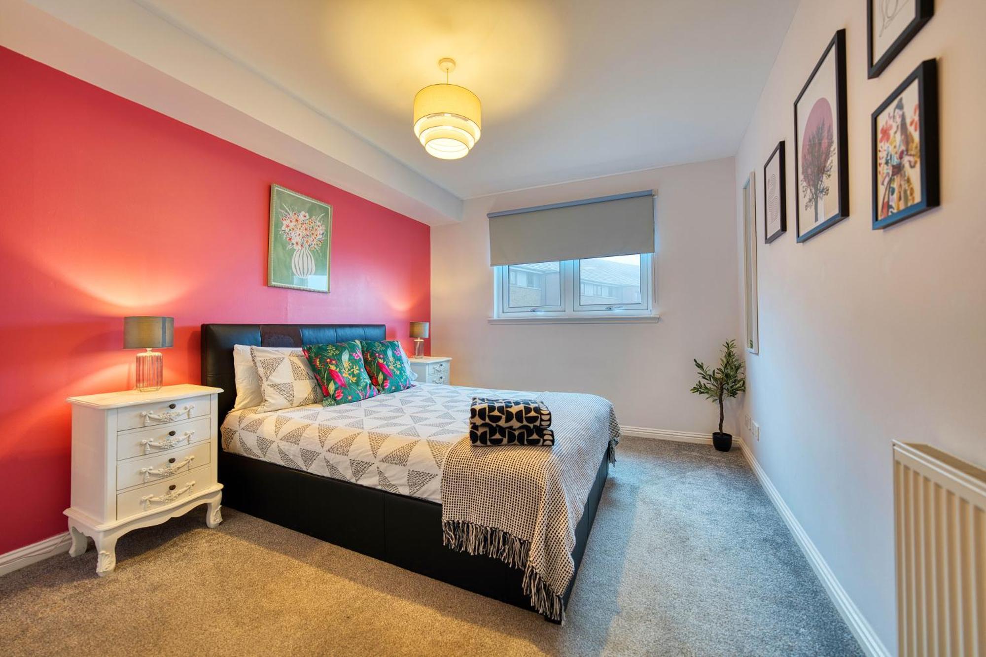 グラスゴーModern 2 Bed Flat With Free Parkingアパートメント エクステリア 写真