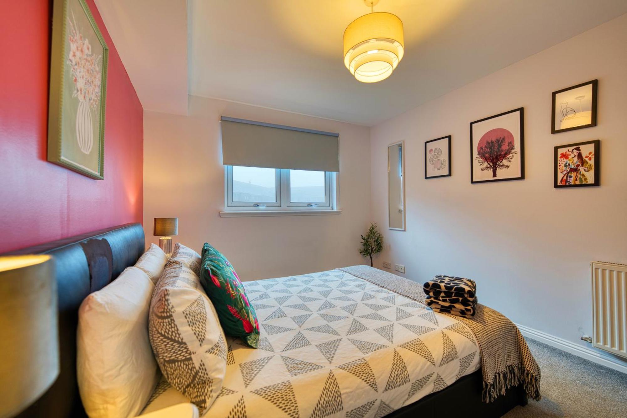 グラスゴーModern 2 Bed Flat With Free Parkingアパートメント エクステリア 写真